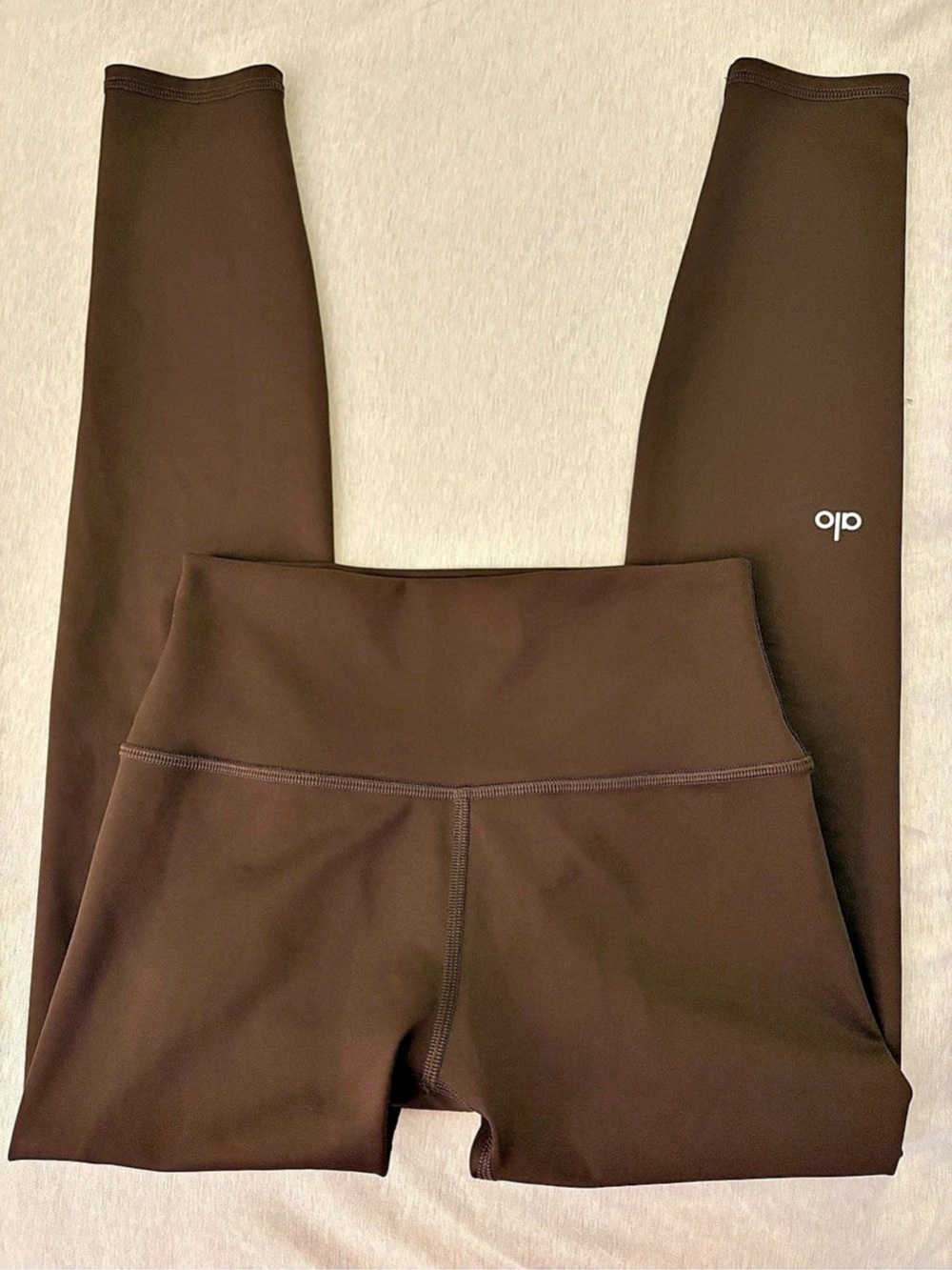 Alo Brown Leggings Size Medium
